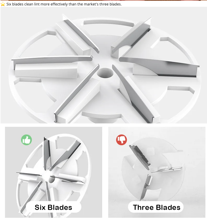 Машина с 6 остриета с USB зареждане