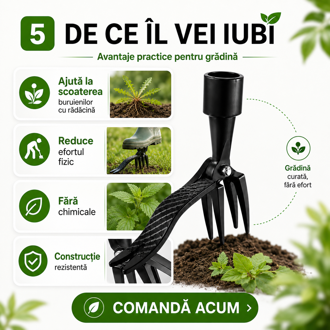 Unealtă Pentru Scos Buruieni