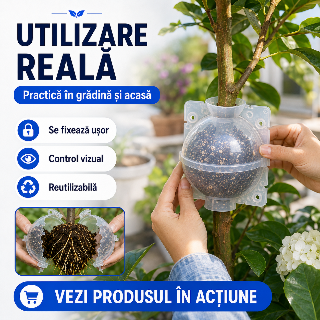 Capsulă pentru Înrădăcinarea Ramurilor