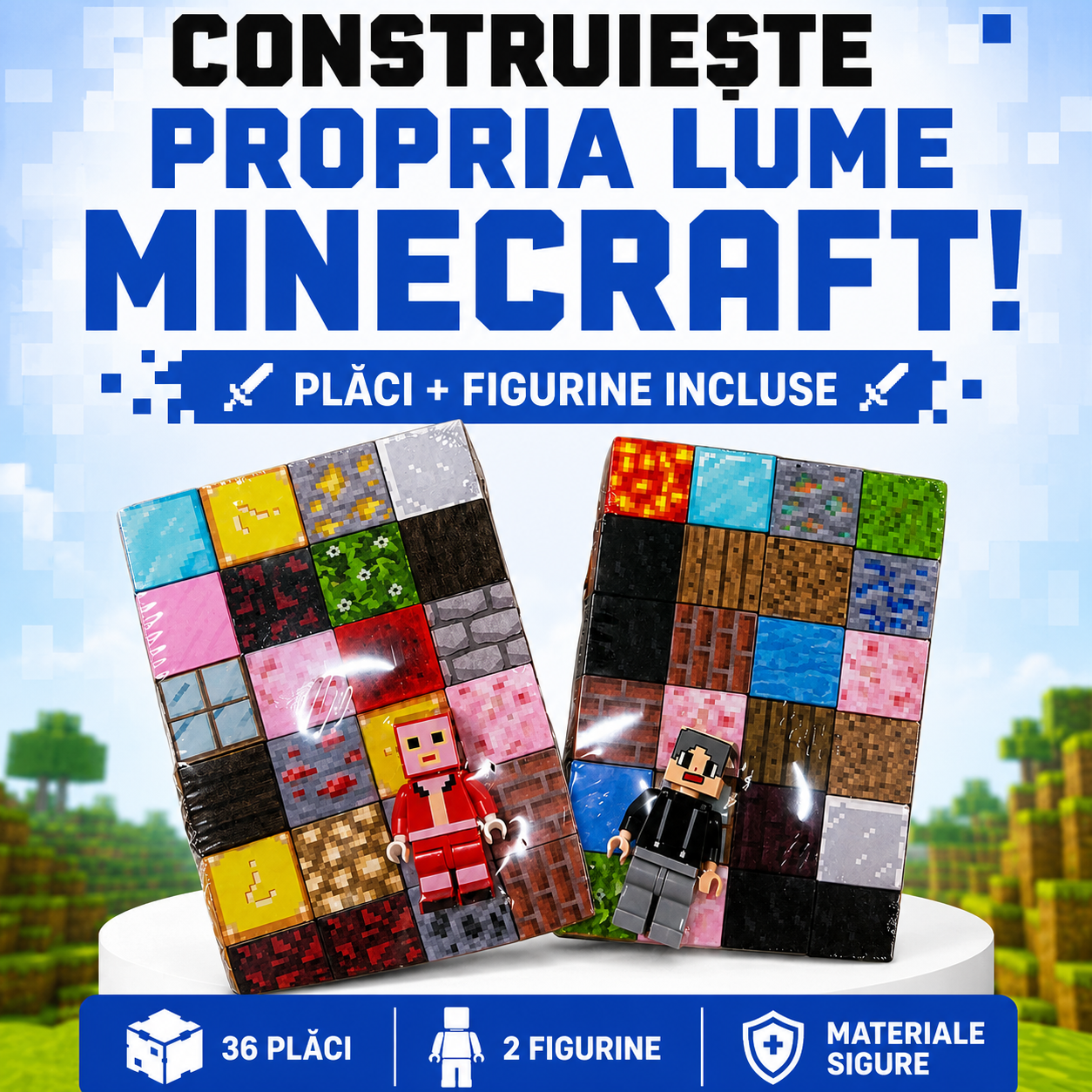 Set Construcție Minecraft Blocks