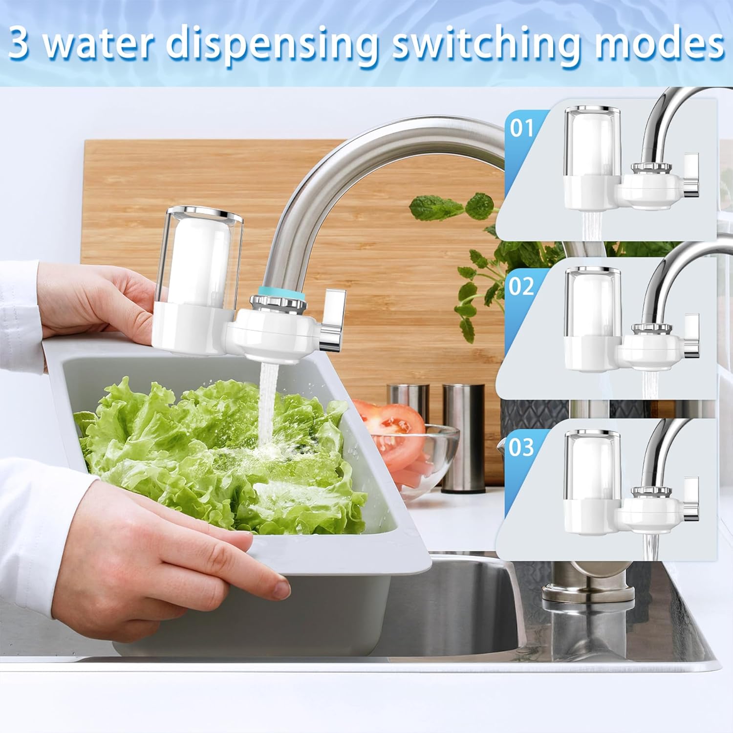 Филтър За Вода За Чешма Pro, Намалява Хлора