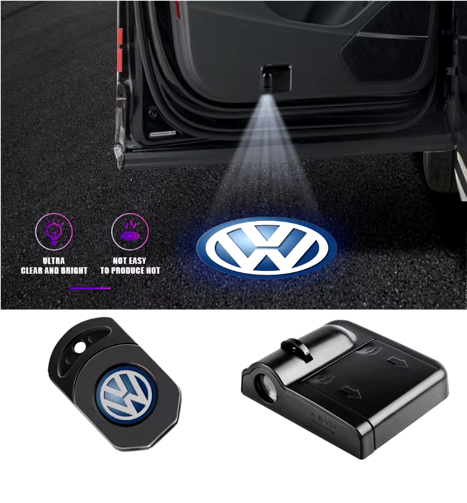 Безжичен лазерен прожектор за автомобилна врата с LED Volkswagen