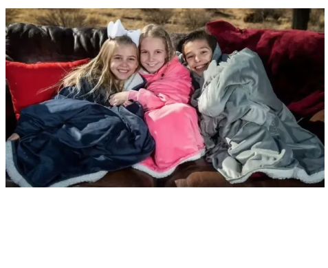 Худи тип Одеяло, Oversized с Капюшон и Джоб