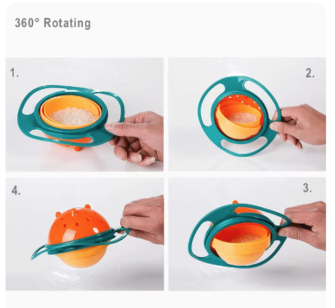 Детска Чиния Против Разливане