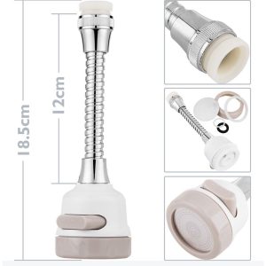 Универсален гъвкав удължител за чешма