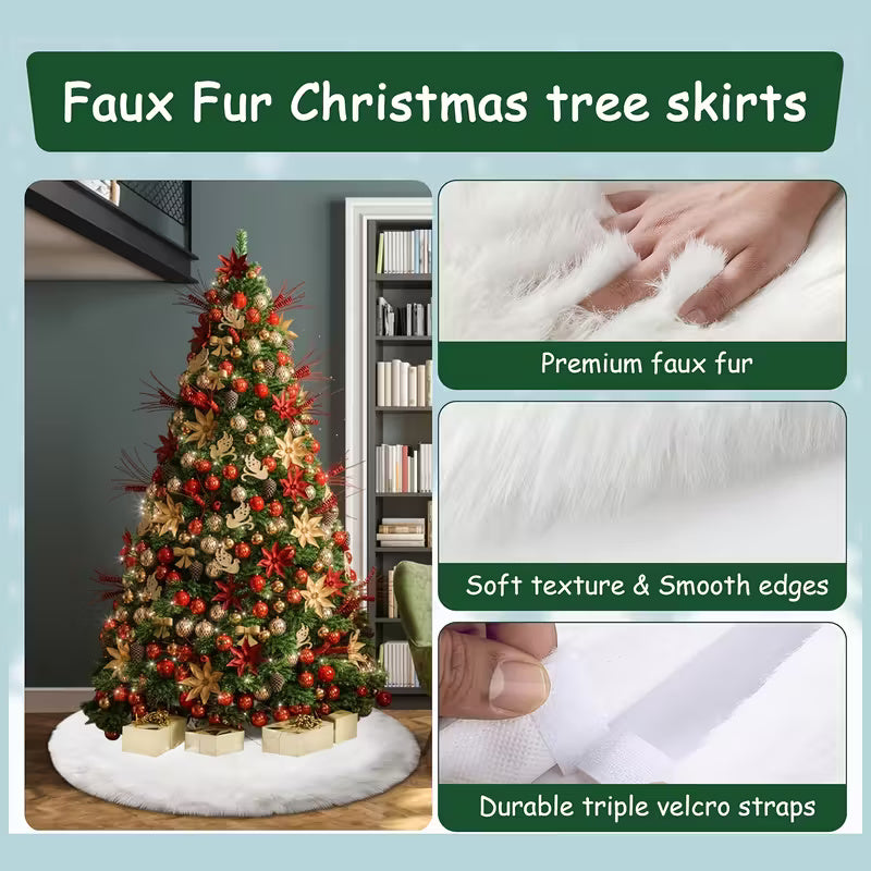 Пухкав килим за елха