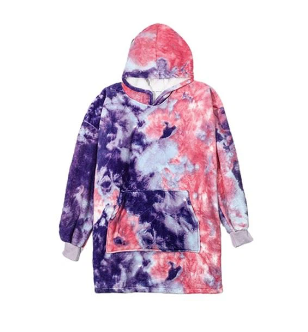 Худи тип Одеяло, Oversized с Капюшон и Джоб