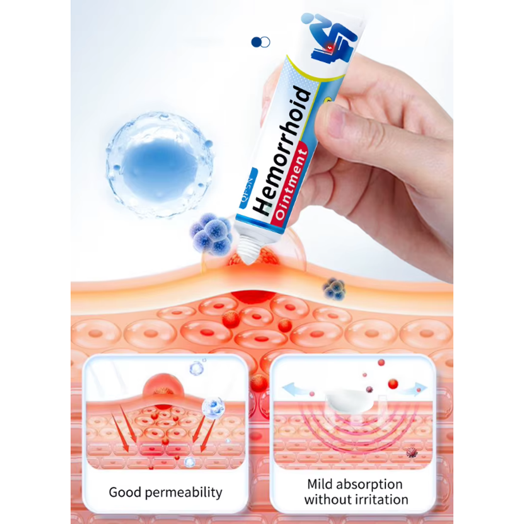 Медицински крем за облекчаване на хемороиди – 1+1 Безплатно